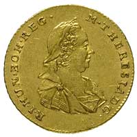 2 dukaty 1777 H - S, Karlsburg, Fr. 541, złoto 6.99 g
