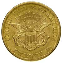 20 dolarów 1859, Filadelfia, Fr. 169, złoto 33.3