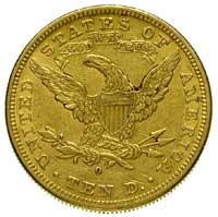 10 dolarów 1881 / O, Nowy Orlean, Fr. 159, złoto 16.69 g, nakład 8.350 sztuk
