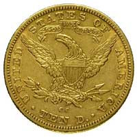 10 dolarów 1892 / CC, Carson City, Fr. 161, złot