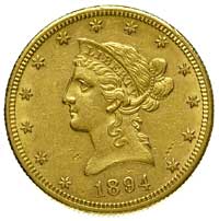 10 dolarów 1894 / O, Nowy Orlean, Fr. 159, złoto 16.72 g, nakład 107.500 sztuk