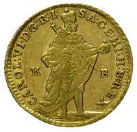 Karol VI 1711-1740, dukat 1734 K - B, Krzemnica,