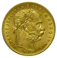 20 franków = 8 forintów 1882 K - B, Krzemnica, Fr. 242, złoto 6.45 g