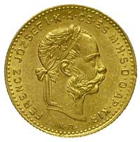10 franków = 4 forinty 1885 K - B, Krzemnica, Fr