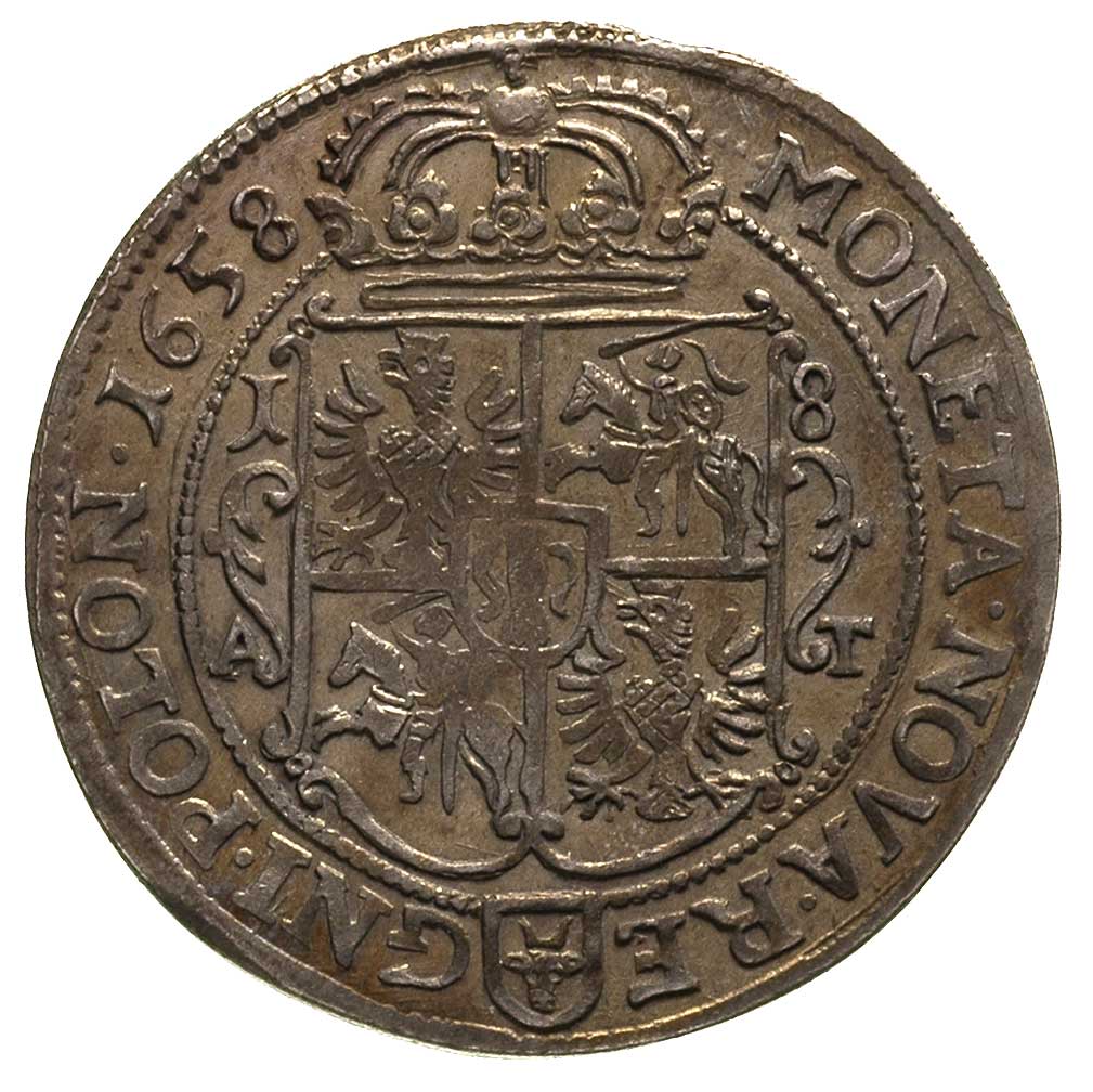 ort 1658, Poznań, T. 3, typ monety niezmiernie r
