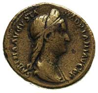 Sabina - żona Hadriana, 117-138, sestercja, Aw: Popiersie w prawo, Rw: Concordia w lewo z paterą w..