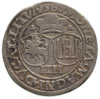 zestaw monet grosz 1535, Wilno i czworak 1568 oraz 1569. Wilno, Ivanauskas 360:40, 671:96 i 677:96..