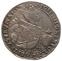 talar 1630, Bydgoszcz, szerokie popiersie króla, 28.21 g, Dav. 4315, T. 6, drobna wada krążka na a..