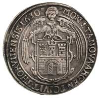 talar 1630, Toruń, odmiana z literami H - L, 28.44 g, Dav. 4371, T. 18, efektowna moneta ze starą ..