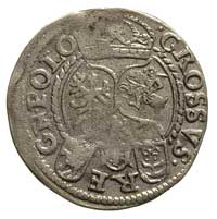 grosz 1597, Poznań, odmiana z popiersiem króla w koronie, T. 15, rzadki i jak na ten typ monety ła..