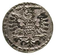 denar 1596, Gdańsk, rzadko spotykany tak ładny egzemplarz