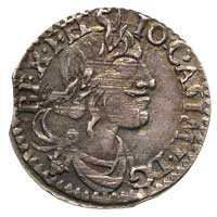 szóstak 1650, Wschowa, Aw: Głowa w wieńcu laurow