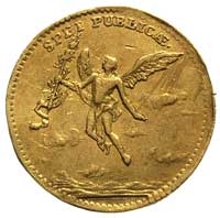 dukat zaślubinowy 1747, Drezno, Aw: Napisy, Rw: Anioł, H-Cz. 10405 R2, Fr. 2868, złoto 3,46 g, mon..