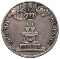 2/3 talara zaślubinowego (gulden) 1738, Drezno, 