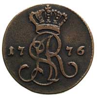 grosz 1776, Warszawa, wieniec z 6 jagódkami, Plage 112