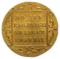 dukat 1831, Warszawa, odmiana z kropką przed pochodnią, Plage 269, Fr. 114, złoto 3.49 g