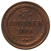 3 kopiejki 1856, Warszawa, Plage 470, Bitkin 454