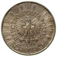 5 złotych 1938, Warszawa, Józef Piłsudski, Parchimowicz 118 d, bardzo ładne