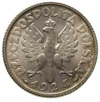 1 złoty 1924, Paryż, Parchimowicz 107 a, wyszuka
