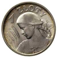 1 złoty 1925, Londyn, Parchimowicz 107 b, egzemp