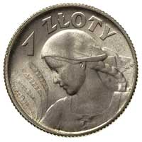 1 złoty 1925, Londyn, Parchimowicz 107 b, wyszukany, wyśmienity egzemplarz