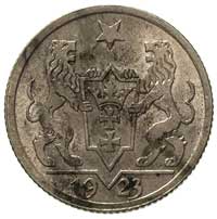 1 gulden 1923, Utrecht, Koga, Parchimowicz 61 a, smuga patyny, bardzo ładny