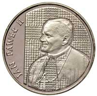 10.000 złotych 1989, Warszawa, Jan Paweł II, srebro 31.66 g, Parchimowicz 369 a, stempel lustrzany..