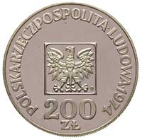 200 złotych 1974, Warszawa, XXX LAT PRL, Parchimowicz 304 b, stempel lustrzany