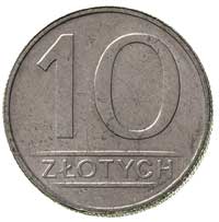 10 złotych 1985, Warszawa, aluminium 2.13 g, mon