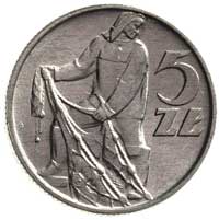 5 złotych 1959, Warszawa, Parchimowicz 220 b, słoneczko pod ramieniem