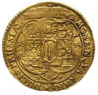 dukat 1639, Królewiec, rzadka odmiana - popiersie z odkrytą głową (bez mitry), Bahr. 9675, Fr. 218..