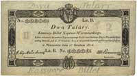 2 talary 1.12.1810, podpis komisarza: J. Nep. Ma