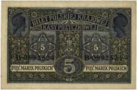 5 marek polskich 9.12.1916, \Generał, \"biletów, seria B.0892524