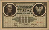 1.000 marek polskich 17.05.1919, seria J, Miłczak 22b, Lucow 345 R4, rzadkie