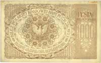 1.000 marek polskich 17.05.1919, III Ser. E., Miłczak 22i, Lucow 354 R4, rzadkie w tym stanie zach..