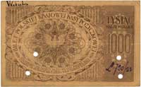 1.000 marek polskich 17.05.1919, seria G, Miłcza