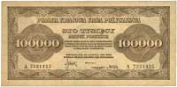 100.000 marek polskich 30.08.1923, seria A, Miłczak 35, Lucow 433 R3, pięknie zachowane