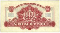 100 złotych 1944, \... obowiązkowe, seria Ax