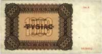 1.000 złotych 1945, seria A, Miłczak 120a, rzadkie, bardzo ładnie zachowane