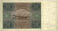 20 złotych 15.05.1946, seria F, Miłczak 127b