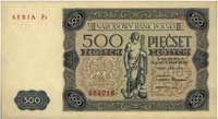 500 złotych 15.07.1947, seria P4, Miłczak 132d