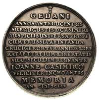 medal autorstwa J. Höhna starszego, wybity w 1654 roku z okazji 200-lecia przyłączenia Prus Królew..