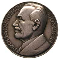 medal na pamiątkę złotych godów małżeńskich autorstwa Józefa Aumillera, 1937, Aw: Popiersie prezyd..