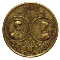 Aleksander II - medal na otwarcie pomnika w Nowg