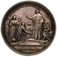 Pius X- medal V rok pontyfikatu /1907 r/, Aw: Popiersie w prawo, poniżej sygn. BIANCHI, w otoku na..