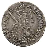 Brandenburgia - Prusy, Fryderyk III 1688-1701, zestaw monet ort 1699 (3 szt), 3 grosze 1697 i Bawa..