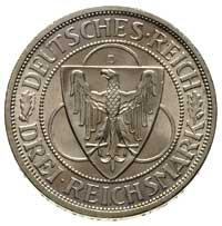 3 marki 1930 / D, Monachium, Rheinland, J. 345, piękny egzemplarz