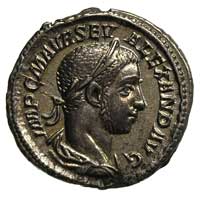 Aleksander Sewer 222-235, denar, Aw: Popiersie c