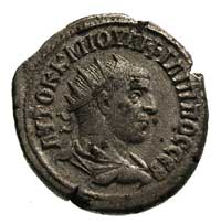 Filip II 247-249, tetradrachma, Antiochia, Aw: P