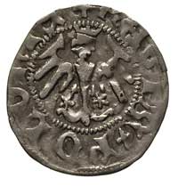 Władysław Jagiełło 1386-1434, półgrosz koronny, Aw: Korona, poniżej litera W i podwójny krzyż, w o..